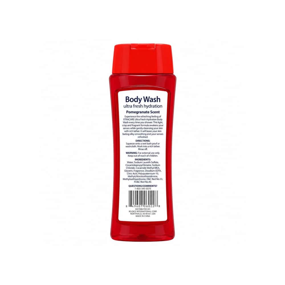 Gel de baño hidratación ultra fresca con aroma a granada XtraCare (443 ml / 15 fl oz) - Miniatura 2
