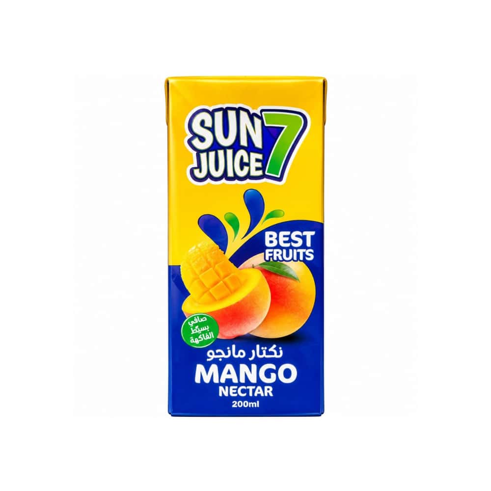 Néctar de frutas sabor a mango Sun Juice 7 (200 ml / 6.76 floz) - Miniatura 1