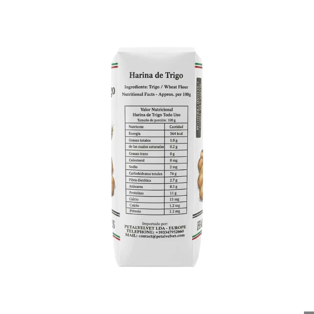Harina de trigo multiusos Sublime (1 kg / 2.2 lb) - Miniatura 2