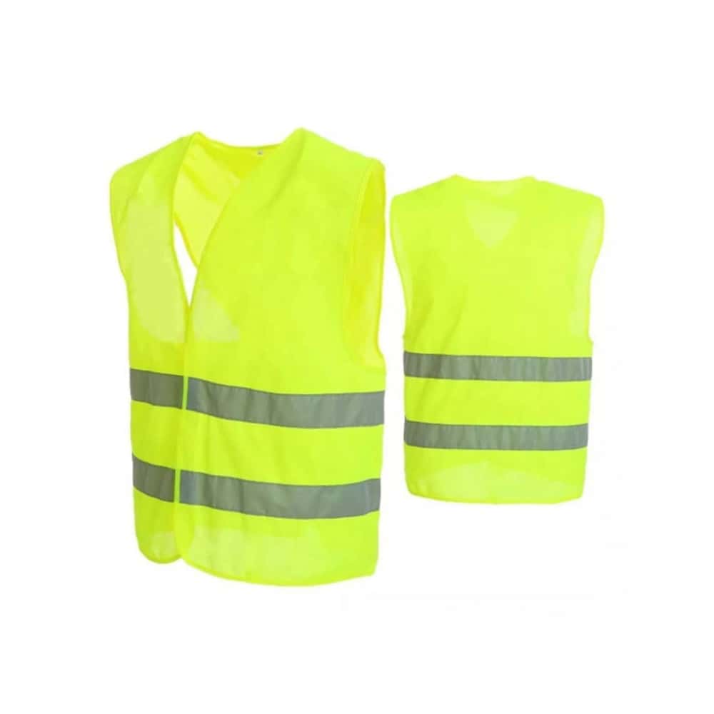 Chaleco reflectivo de emergencia verde Gutza (Talla: XL) - Miniatura 3
