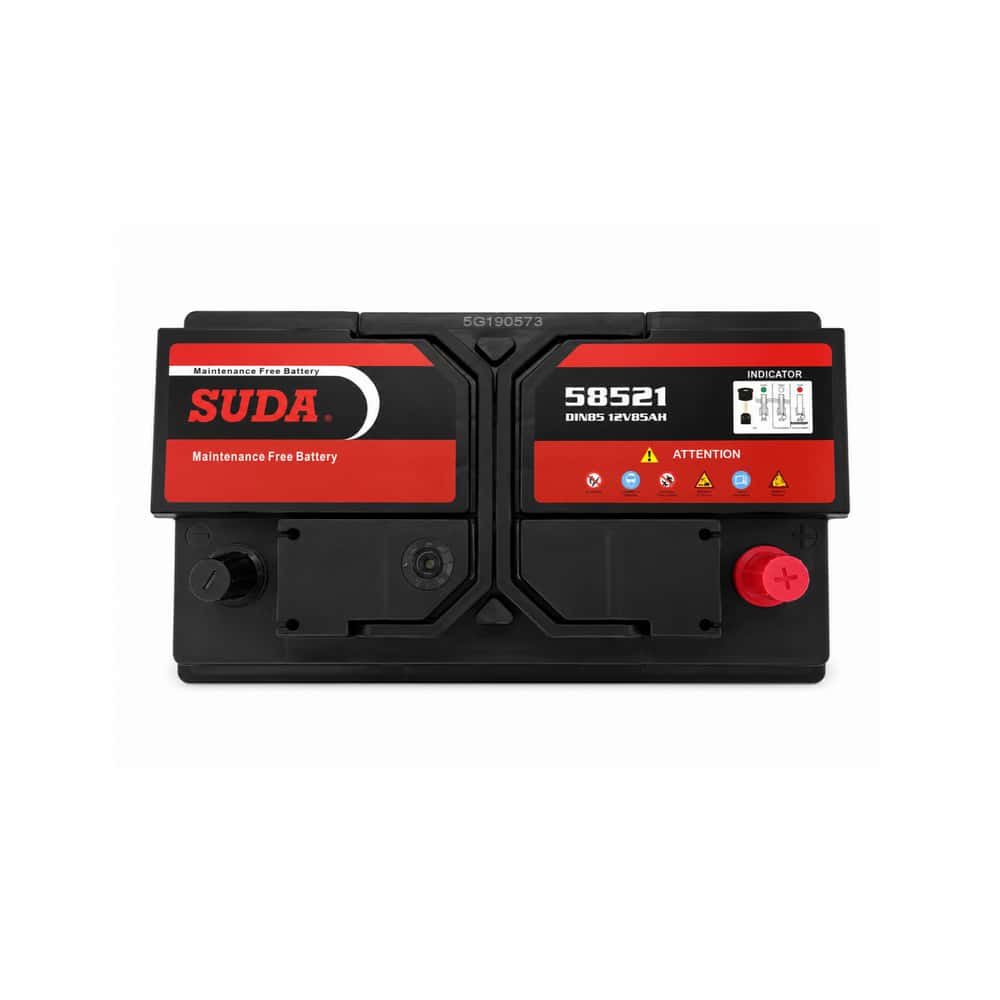 Batería automotriz 12V 85AH libre de mantenimiento Suda - Miniatura 2