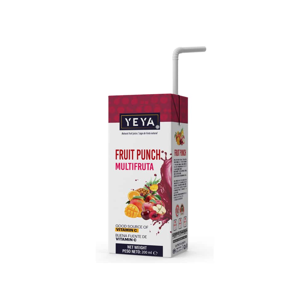 Bebida saborizada sabor cóctel YEYA (200 ml) - Miniatura 3