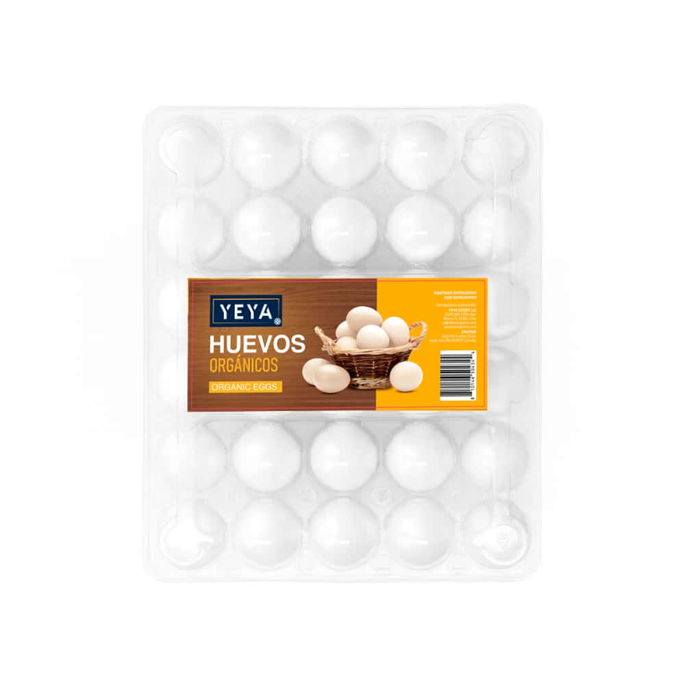 Huevo blanco orgánico importado YEYA (30 U) - Miniatura 3