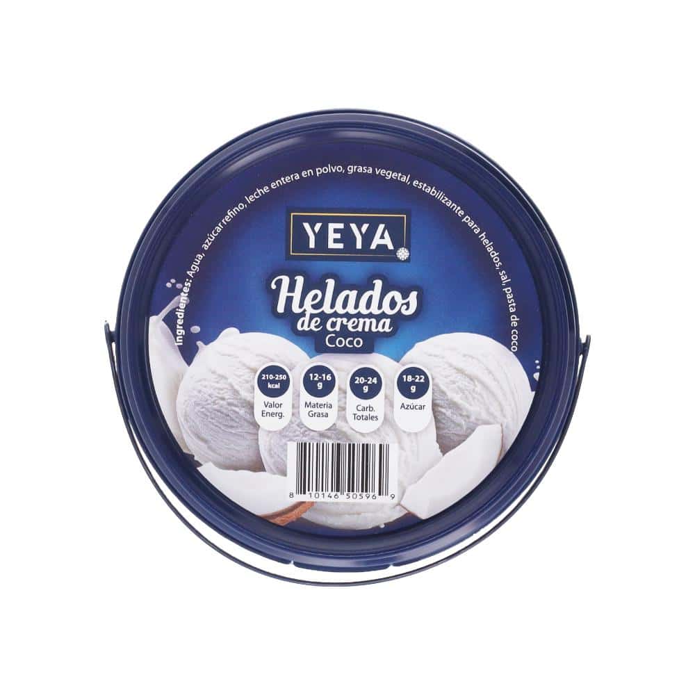 Helado de crema sabor a coco YEYA (500 ml) - Miniatura 3