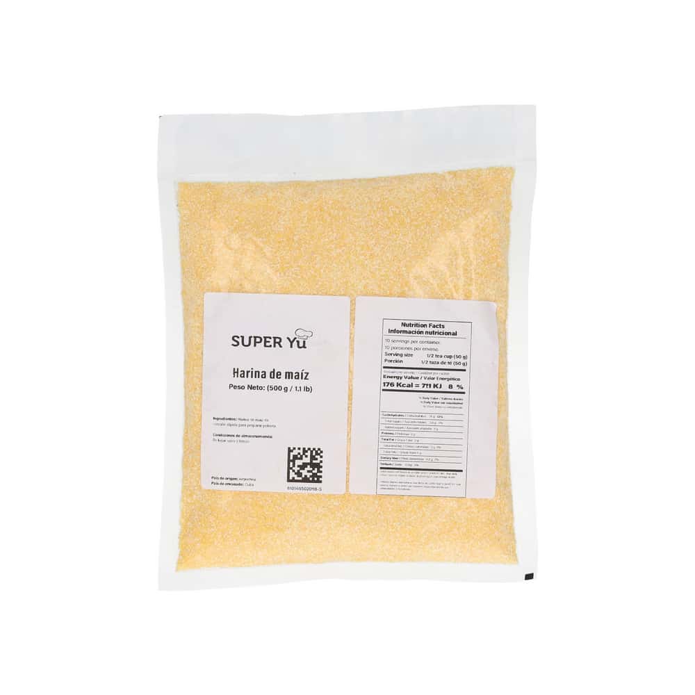 Harina de maíz Super Yu (500 g / 1.1 lb) - Miniatura 2