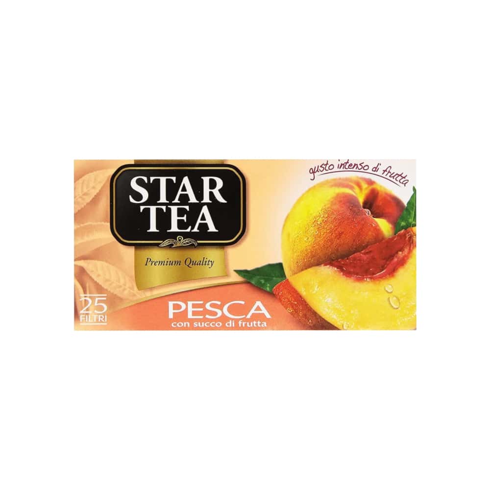 Té sabor a melocotón Star Tea (42.5 g / 1.49 oz) - Miniatura 1