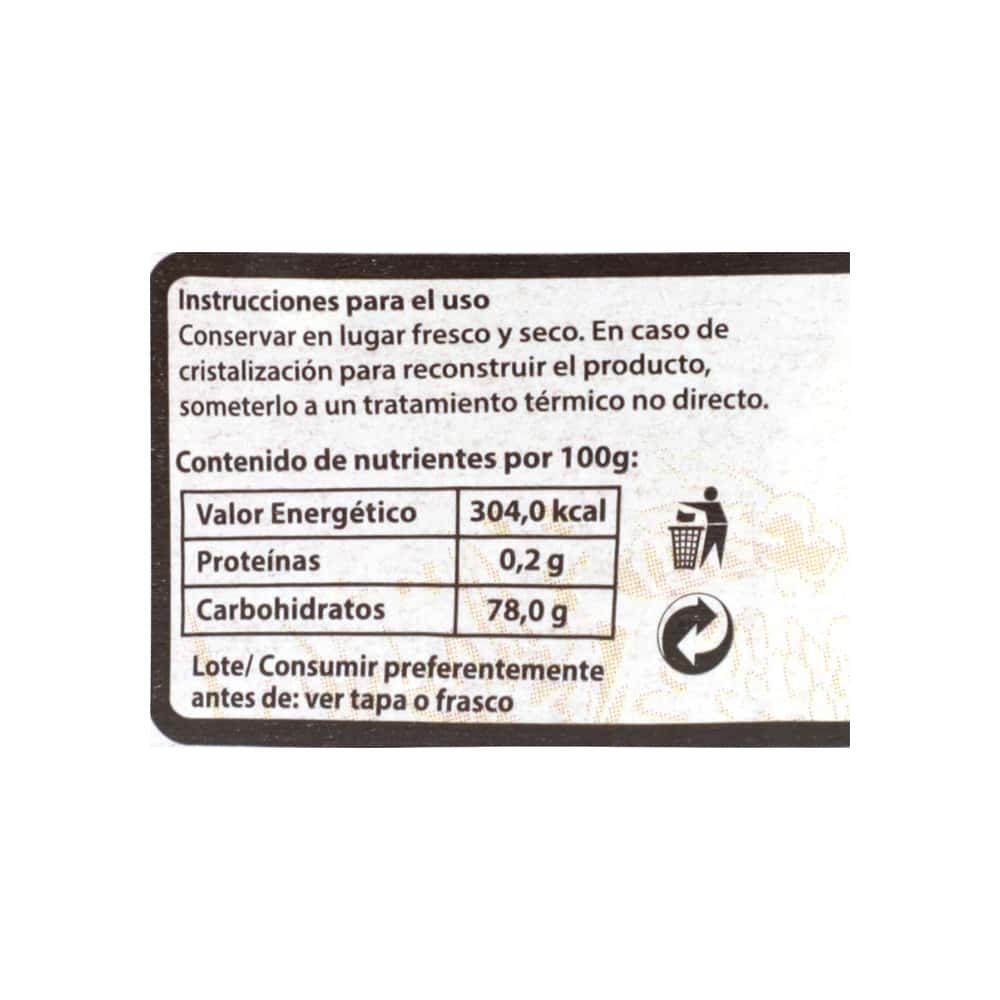 Miel de abejas polifloral 100% natural Apisun (500 g / 1.1 lb) - Miniatura 3