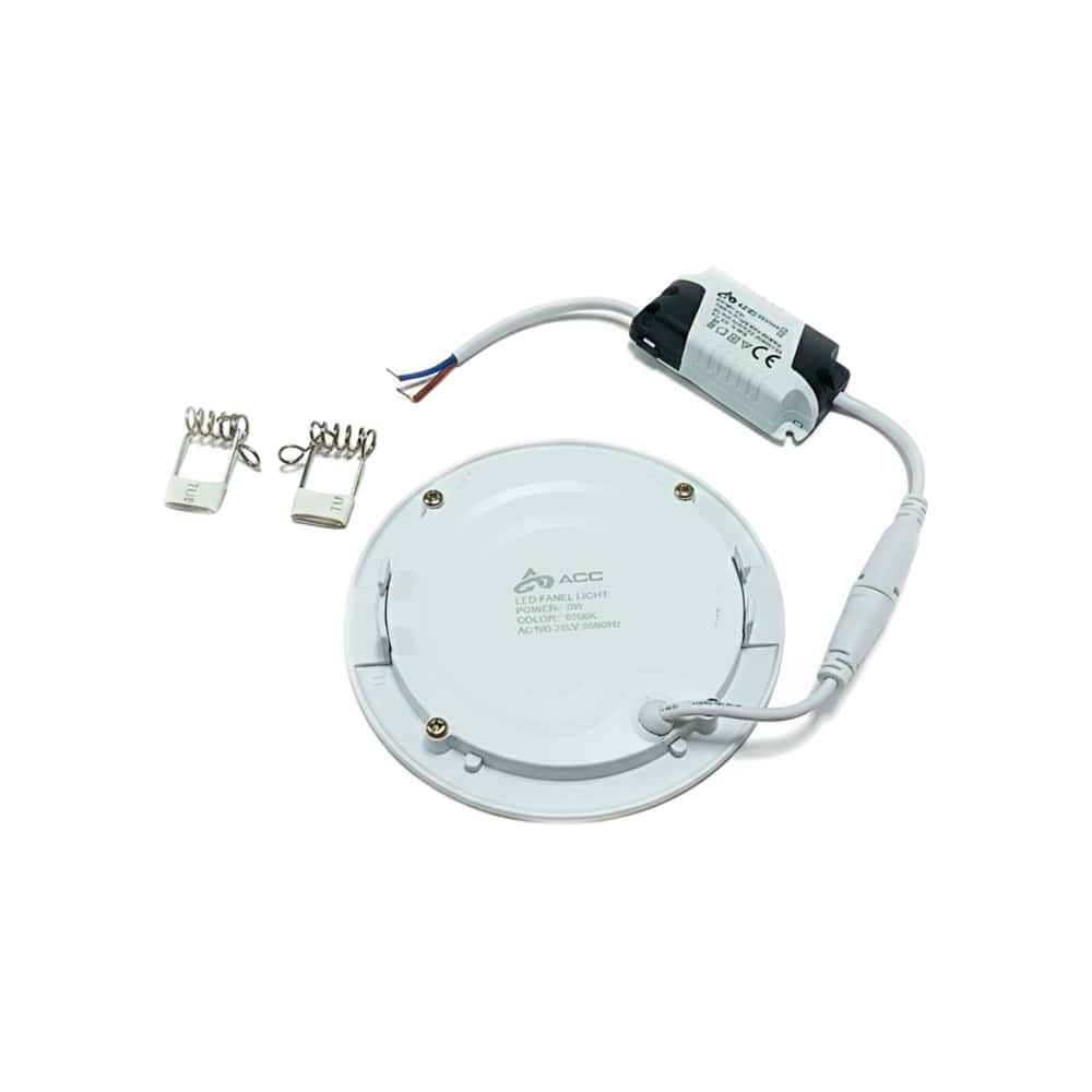 Lámpara panel empotrable LED redondo de 6W SPC - Miniatura 2