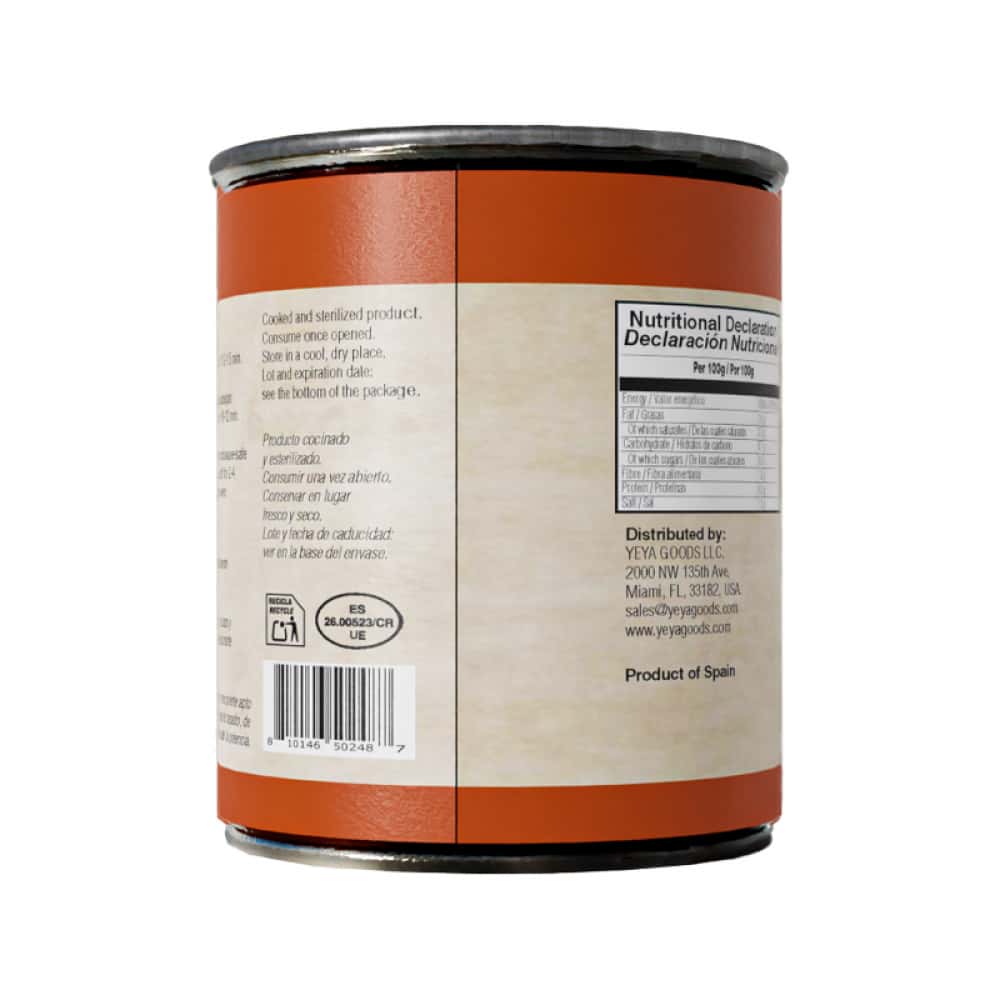 Lentejas a la jardinera YEYA (415 g / 14.6 oz) - Miniatura 6