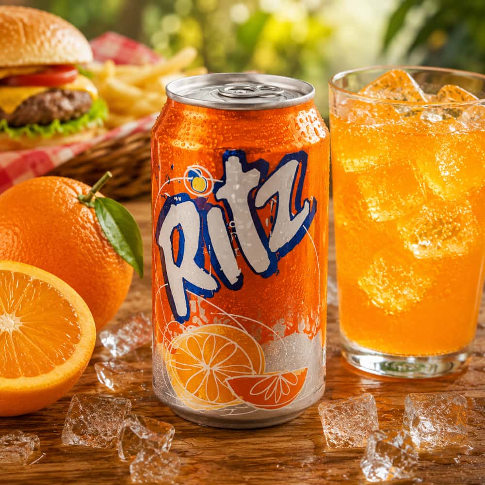 Refresco gaseado sabor naranja Ritz (355 ml / 12 oz) - Miniatura 4
