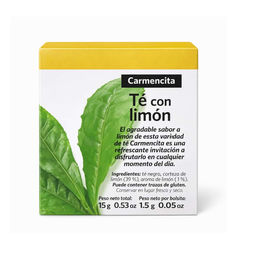 Té con limón Carmencita (15 g) - Miniatura 3