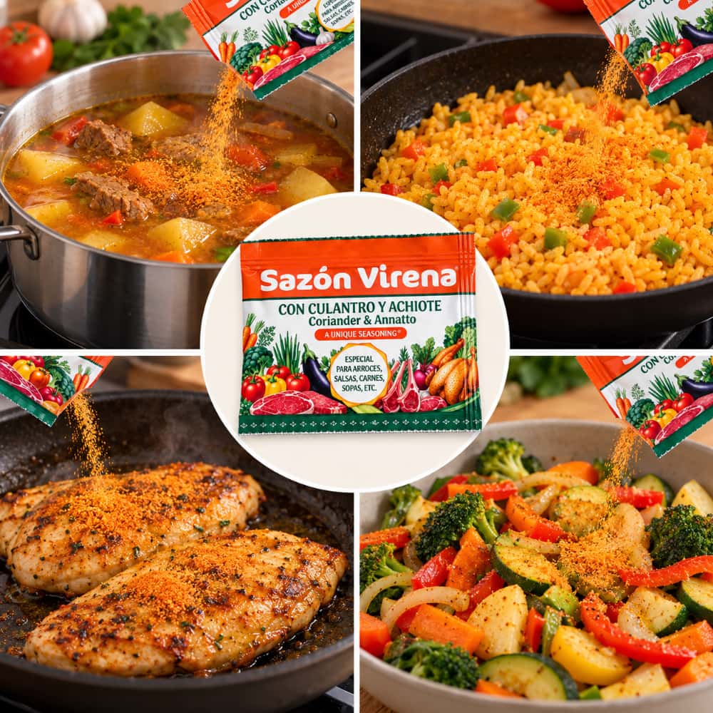 Sazón con cilantro y achiote Virena (2 x 25 g) - Miniatura 2