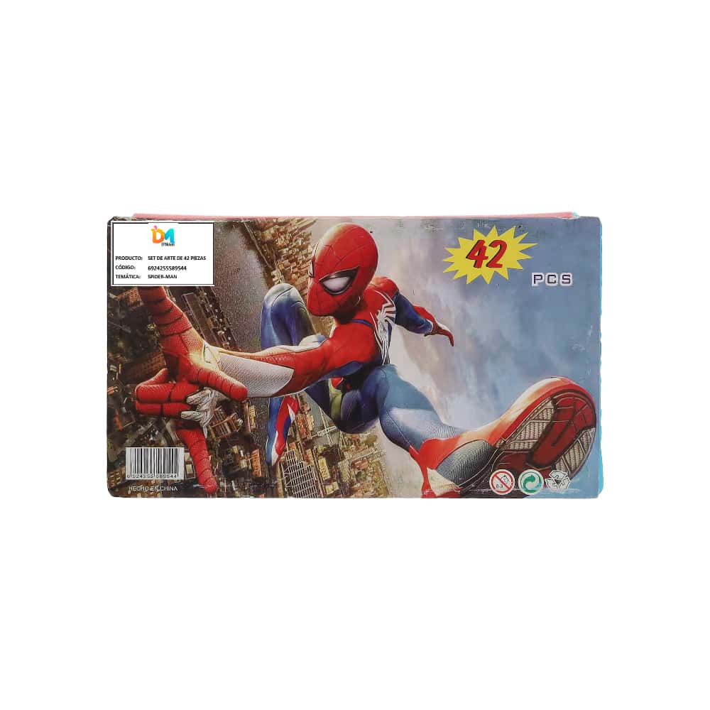 Set de arte de 42 piezas temática Spider-Man D''melem - Miniatura 4