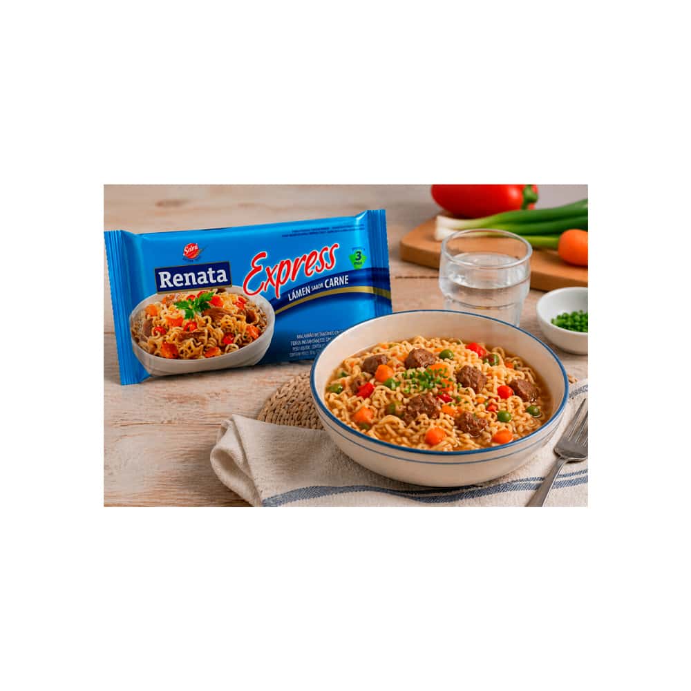 Fideos instantáneos sabor a carne Renata (85 g / 3 oz) - Miniatura 5