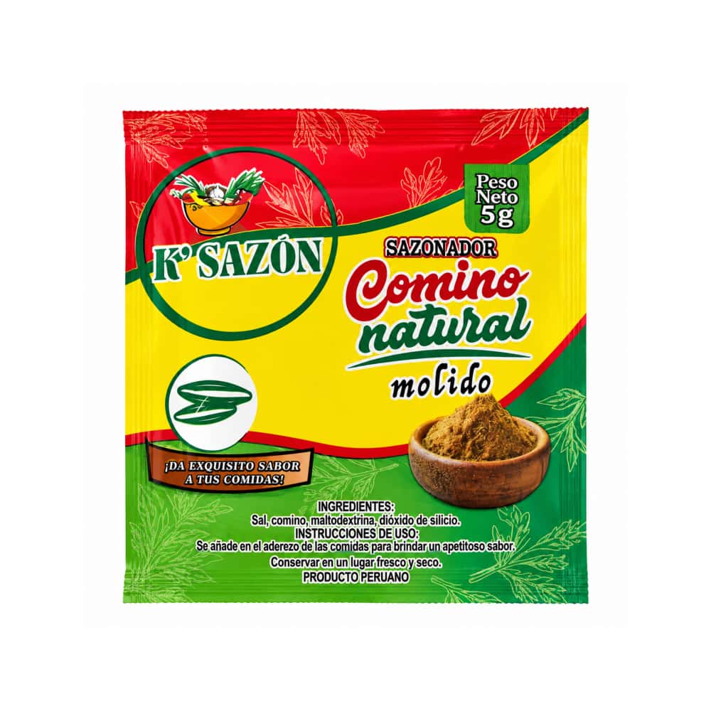 Comino natural molido K´sazón (5 g / 0.17 oz) - Miniatura 1