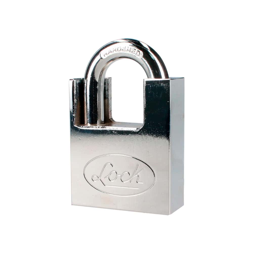 Candado de acero antipalanca doble cerrojo 50 mm con llave de disco Lock L22A50DCSB - Miniatura 1
