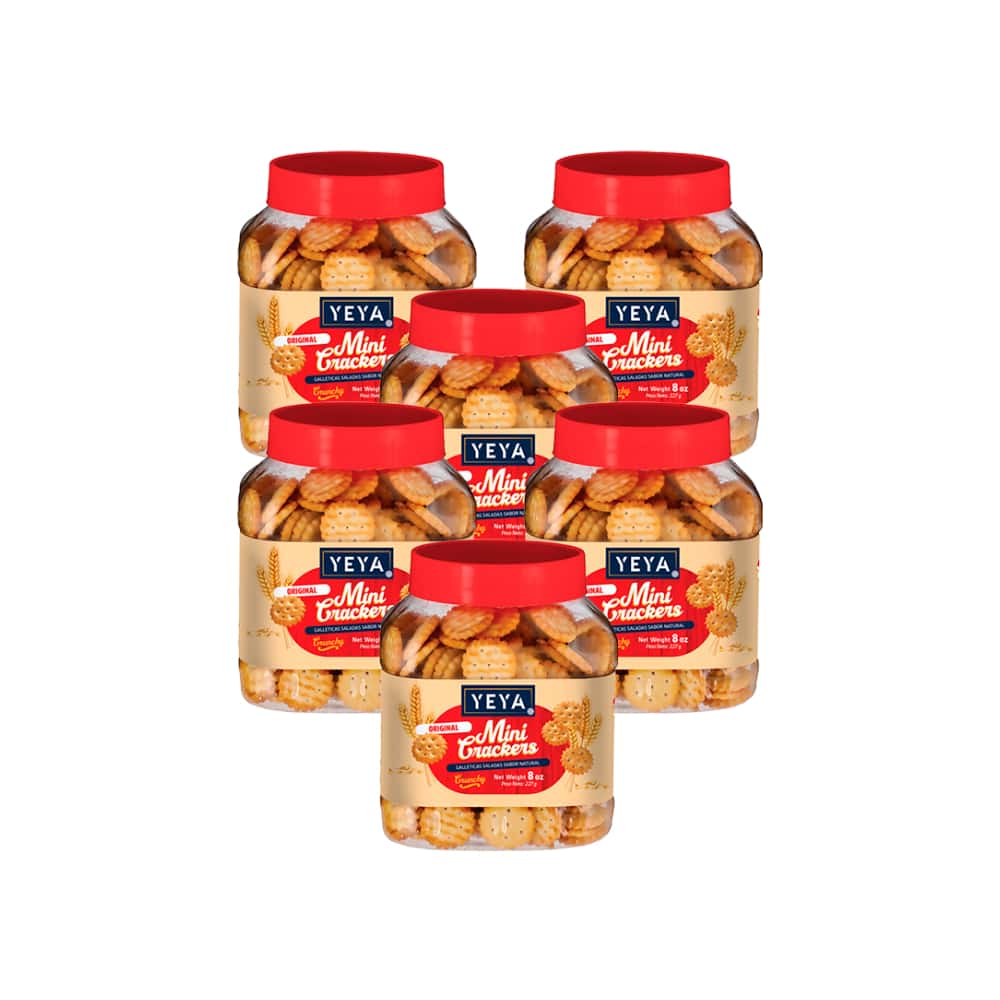 Galleticas saladas sabor original YEYA (6 x  227 g ) - Miniatura 1