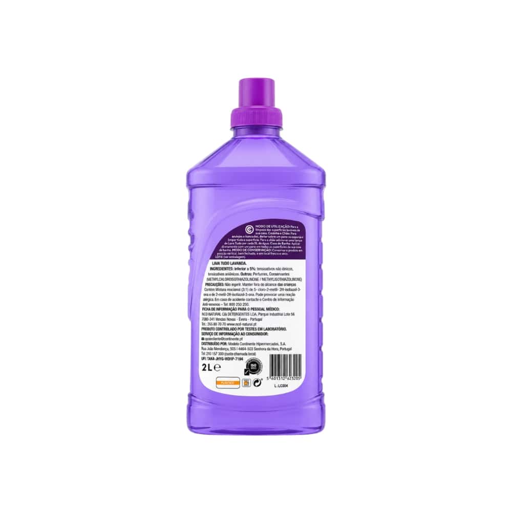Limpiador multiusos con aroma a lavanda Continente (2 L / 67.63 fl oz) - Miniatura 2