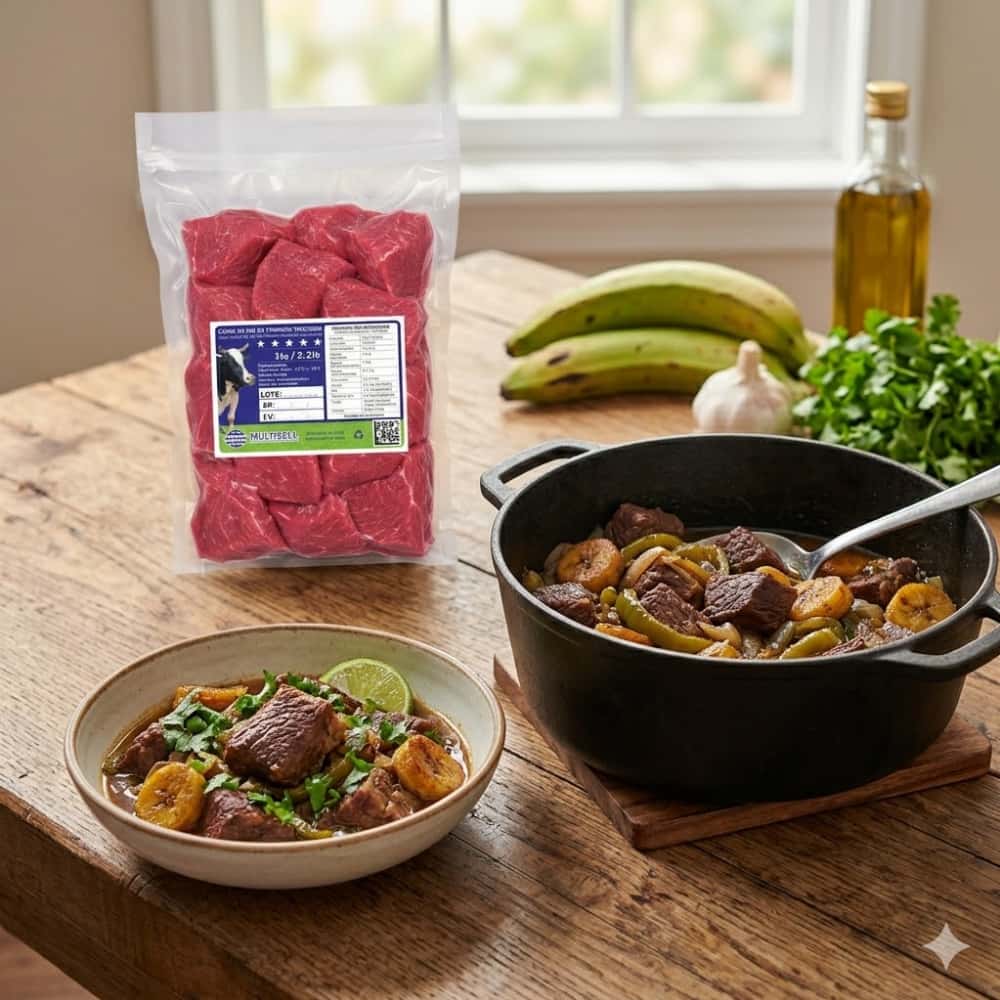 Carne de res de primera troceada Multisell (1 kg / 2.2 lb) - Miniatura 5