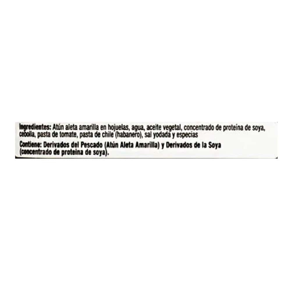 Atún al habanero con 10% de proteína de soya Gourmet Tuny (75 g / 2.64 oz) - Miniatura 6