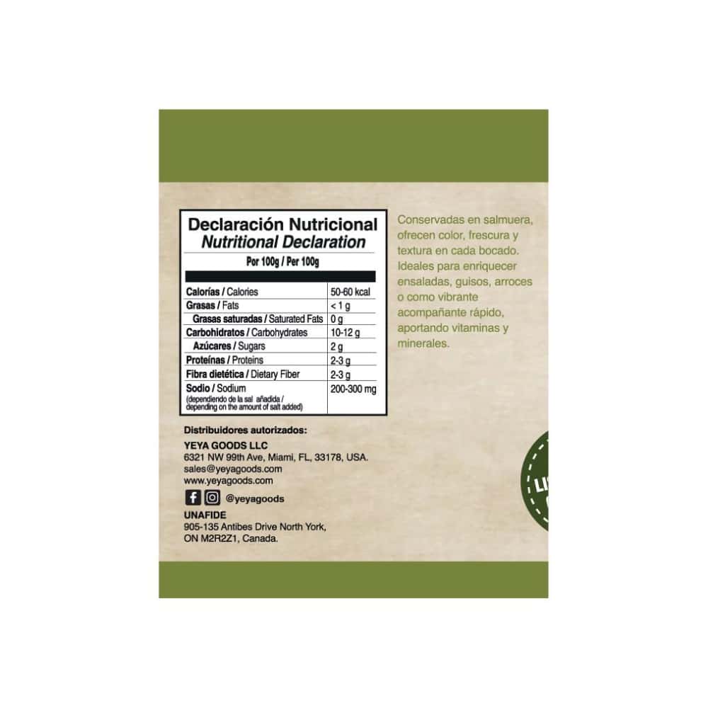 Verduras Mixtas YEYA (3 x 400 g / 14.1 oz) - Miniatura 4