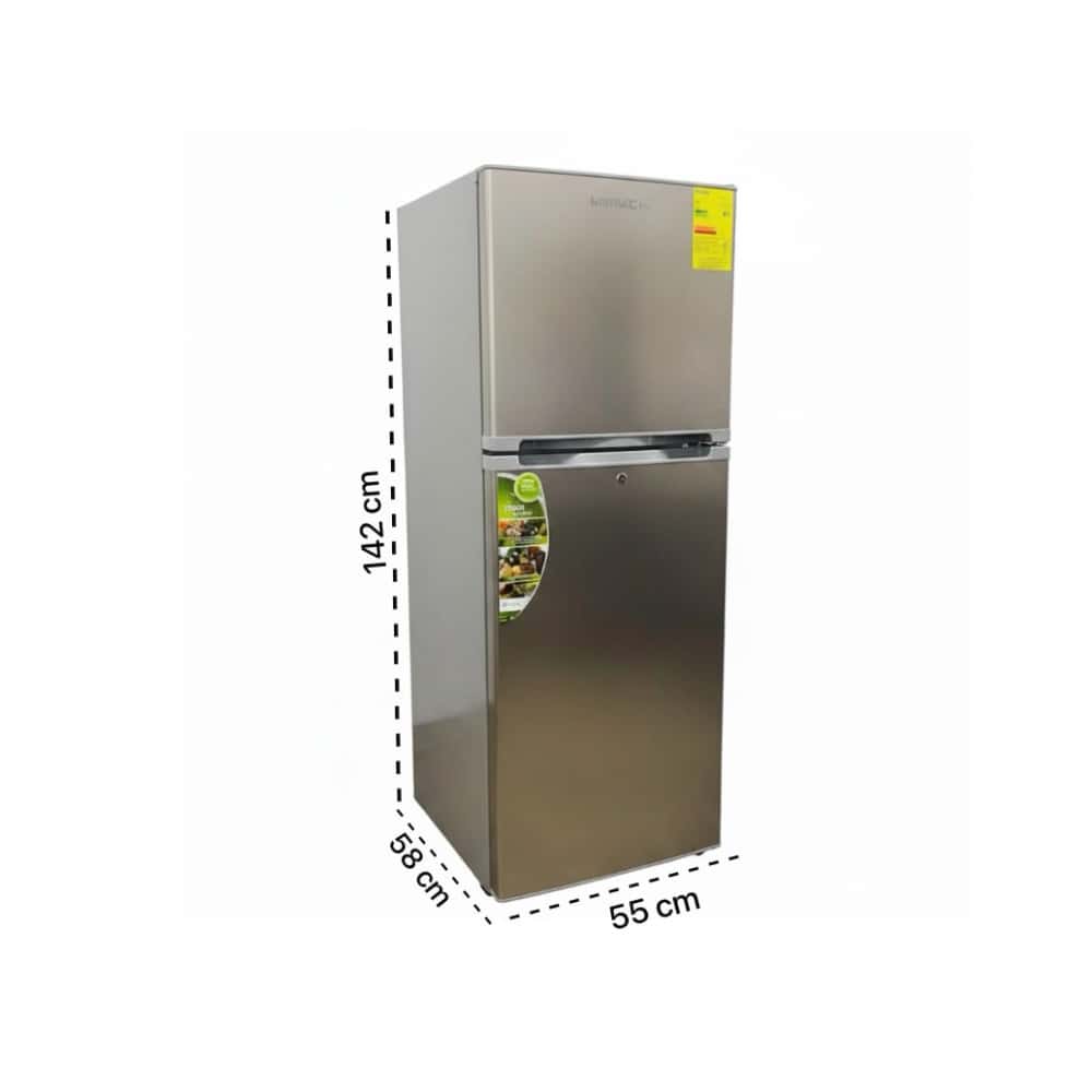 Refrigerador de refrigeración seca de 9.1 pies³ color gris Milexus ML-RF-9.1CUFT-INOX - Miniatura 3