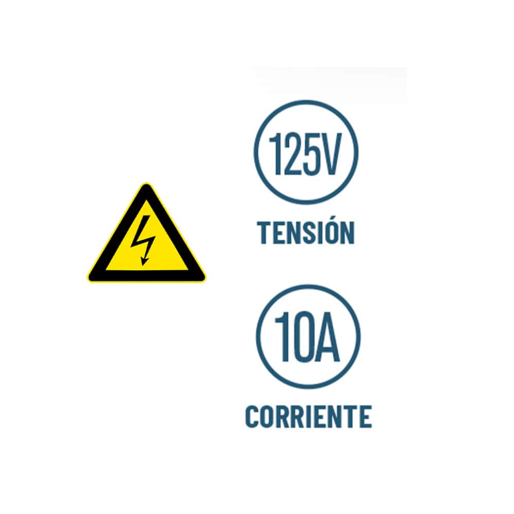 Interruptor doble de 10 A Troen - Miniatura 4