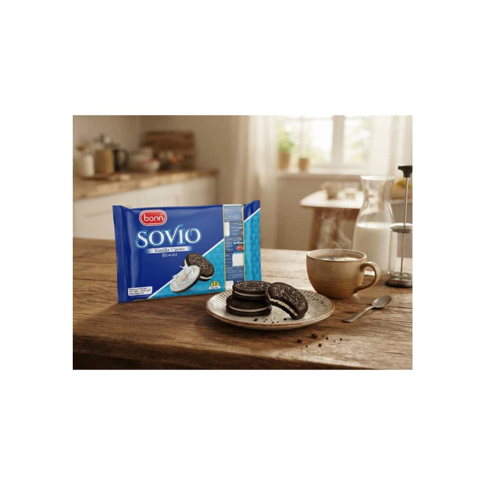 Galletas Sovio Crema de Vainilla Bonn (360 g / 12.7 oz) - Miniatura 4