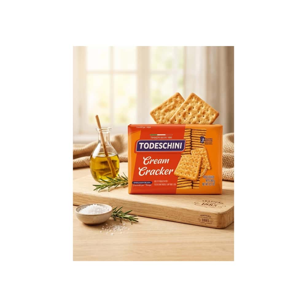 Galletas cream cracker Todeschini (20 x 360 g / 12.7 oz) - Miniatura 4