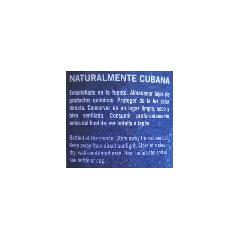 Agua mineral natural Ciego Montero (500 ml) - Miniatura 3