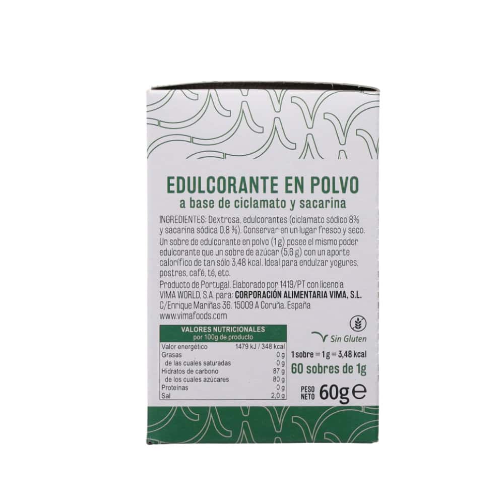 Edulcorante en polvo Vima Foods (60 g / 2.11 oz) - Miniatura 2
