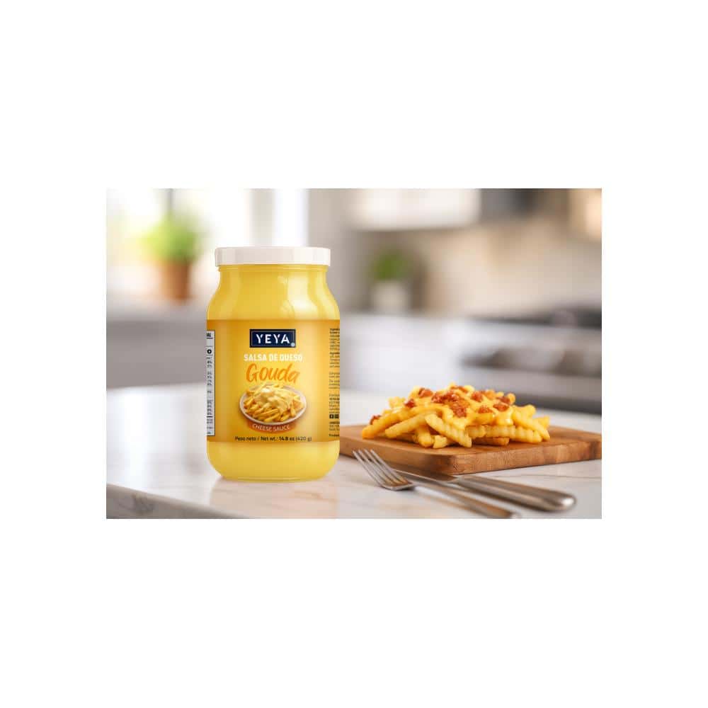 Salsa de queso Gouda YEYA (460 g / 16.2 oz) - Miniatura 5