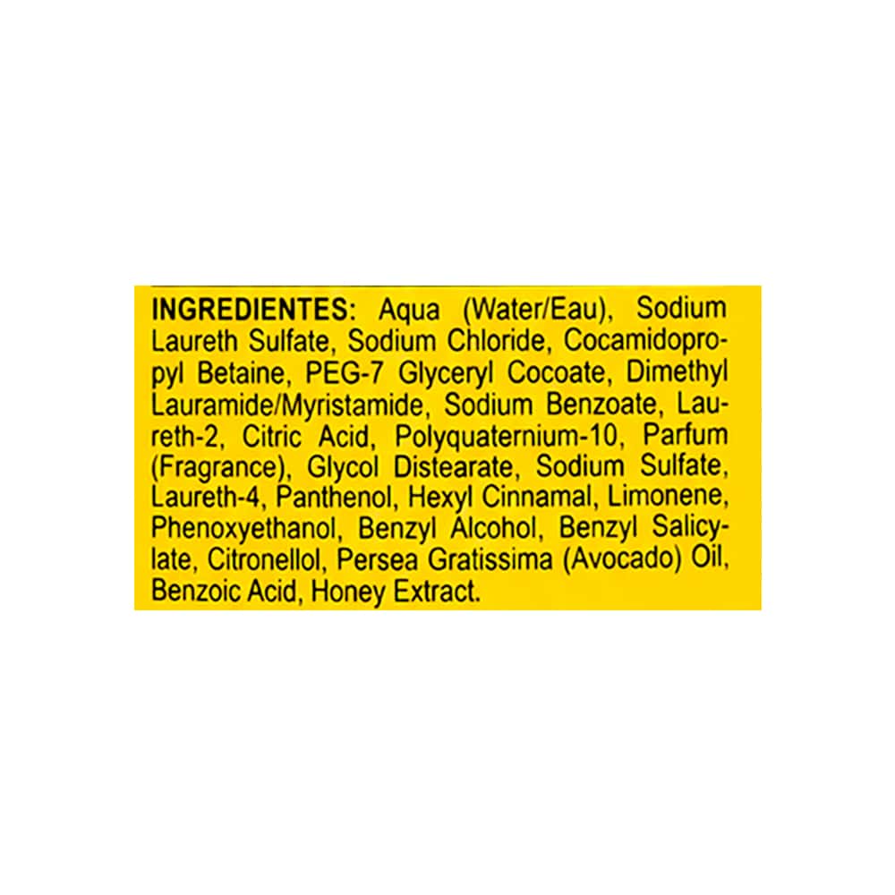Champú hidratación profunda con miel y aceite de aguacate Pert (180 ml) - Miniatura 3