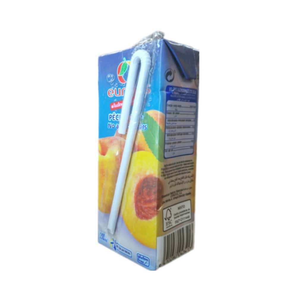 Jugo de melocotón Eurojus (6 x 200 ml) - Miniatura 2