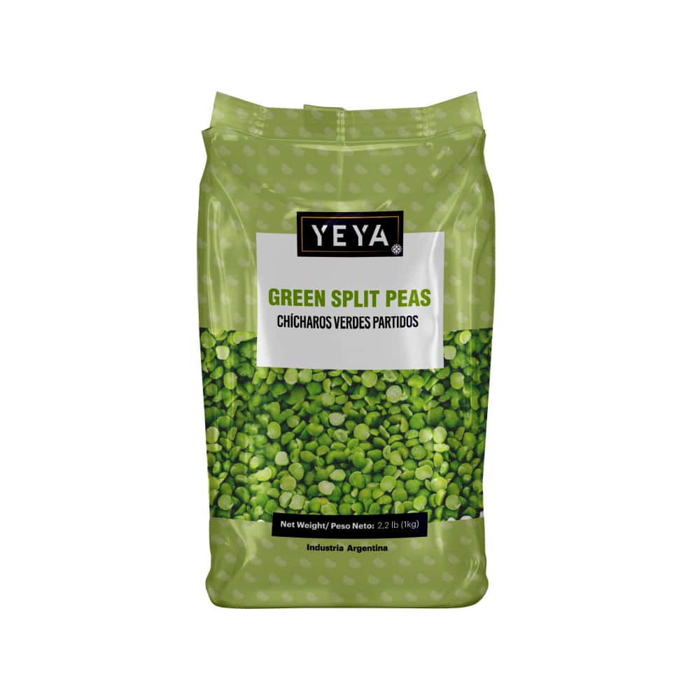 Chícharos verdes partido YEYA (1 kg / 2.2 lb) - Miniatura 1