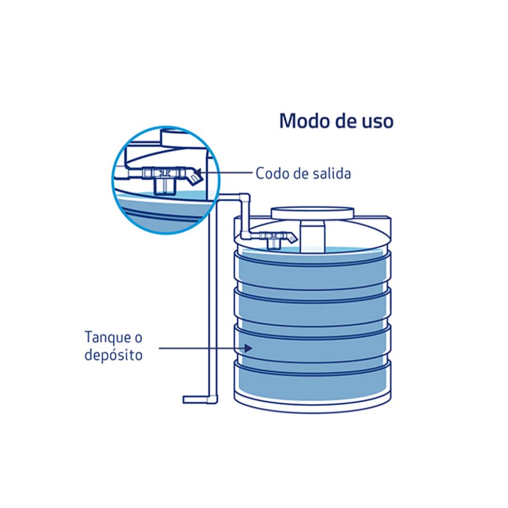 Válvula de control para nivel de agua de 1" con flotante Griven - Miniatura 6