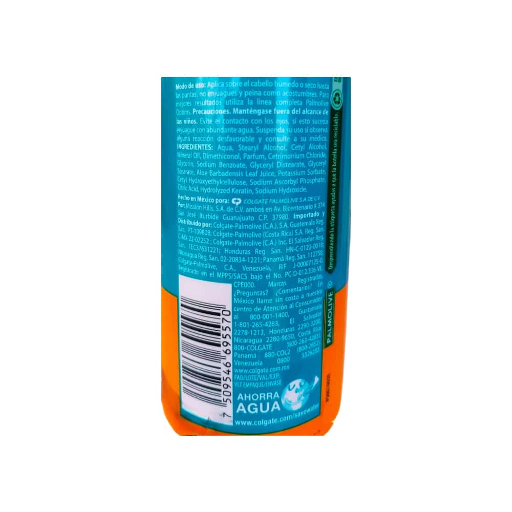 Crema para peinar Vital Keratina + Vitamina C Palmolive Optims (250 ml) - Miniatura 2