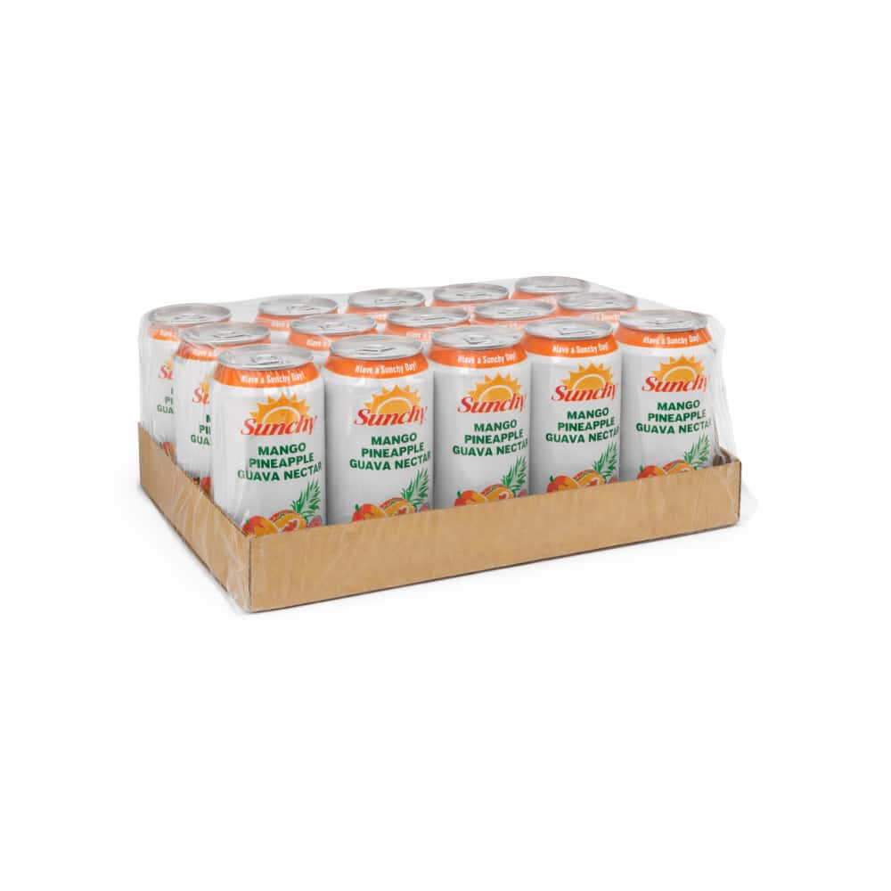 Néctar de mango piña guayaba Sunchy (24 x 334 ml / 11.3 fl oz) - Miniatura 4
