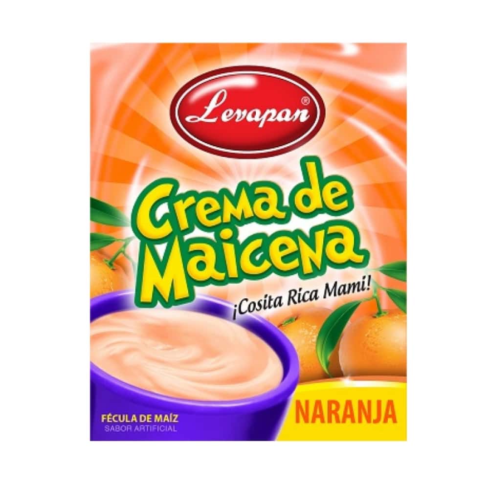 Crema de maicena con sabor a naranja Levapan (47 g / 1.66 oz) - Miniatura 1