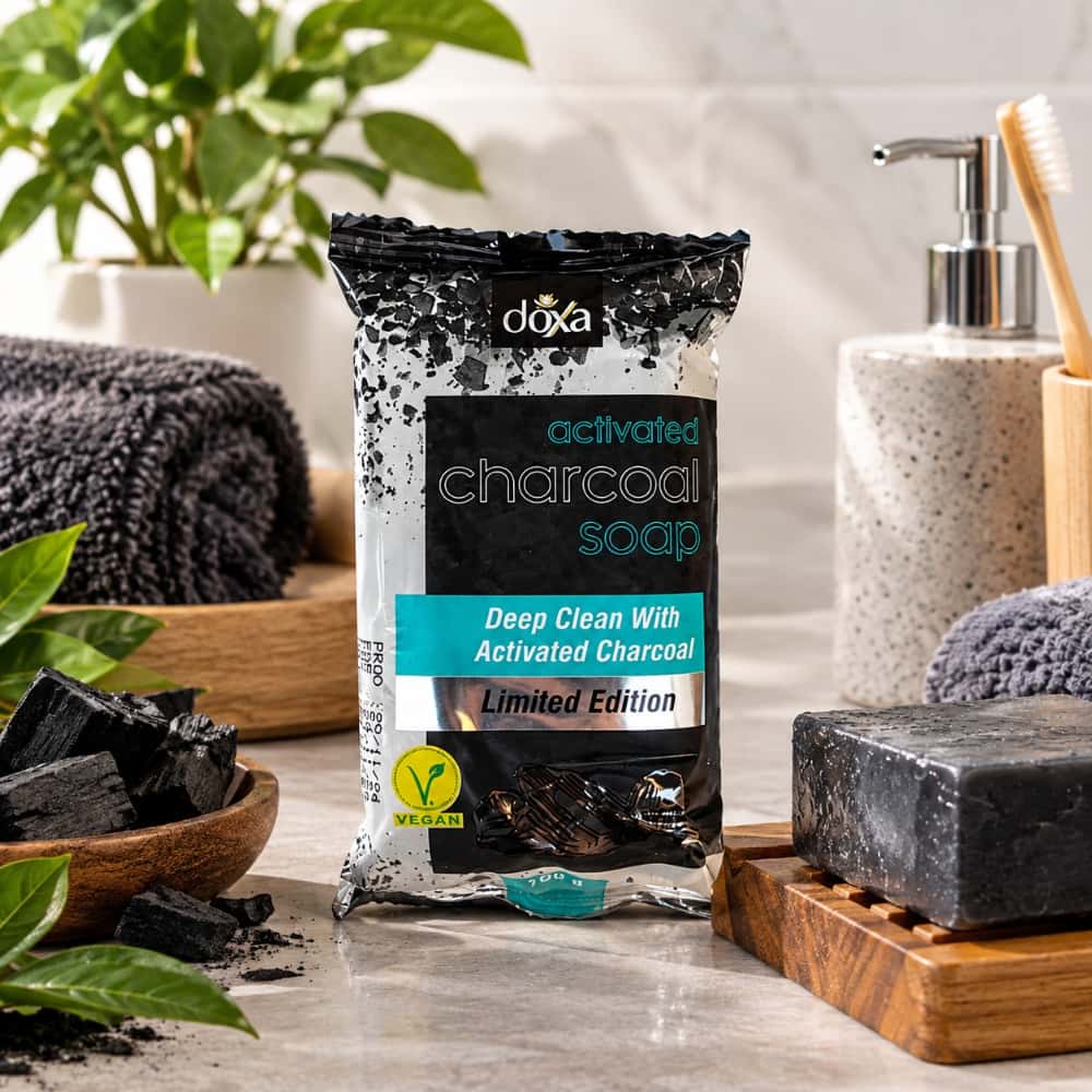 Jabón de carbón Doxa (100 g / 3.53 oz) - Miniatura 2