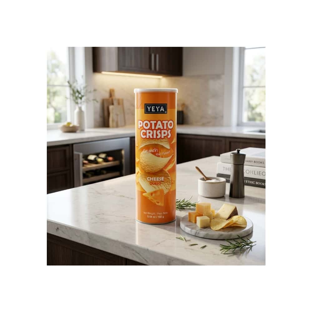 Papas fritas crujientes sabor queso  YEYA (14 X 160 g / 5.64 oz) - Miniatura 5
