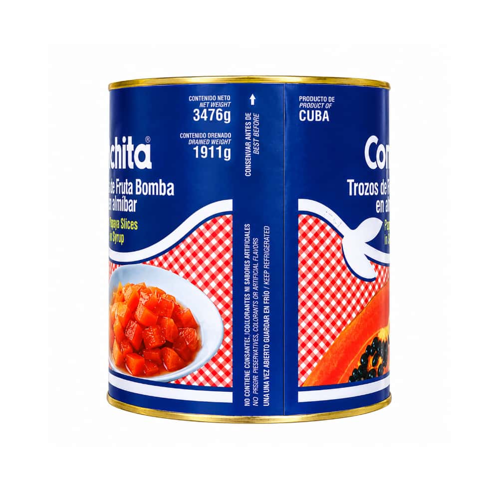 Trozos de fruta bomba en almíbar Conchita (3.47 kg / 7.66 lb) - Miniatura 2