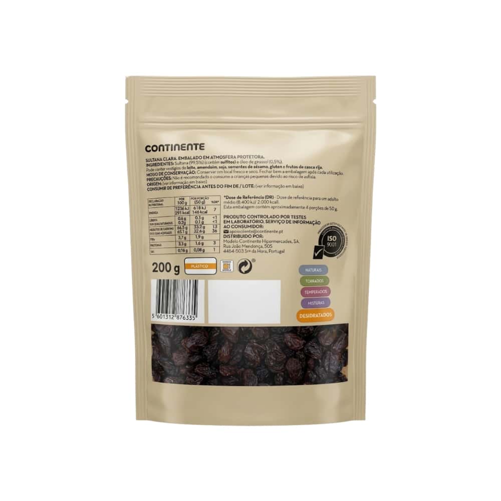 Pasas sultanas Continente (200 g / 7.05 oz) - Miniatura 2