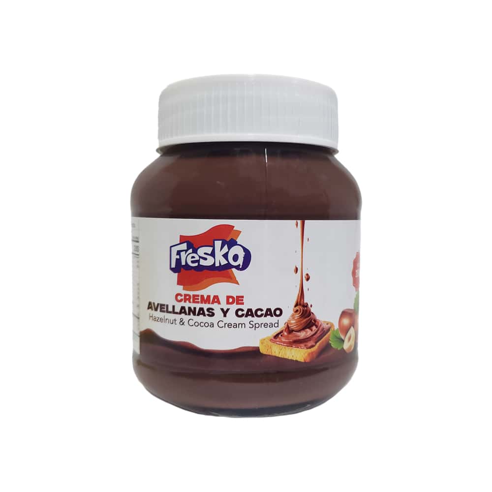 Crema de avellanas y cacao Fresko (350 g / 12.35 oz) - Miniatura 1