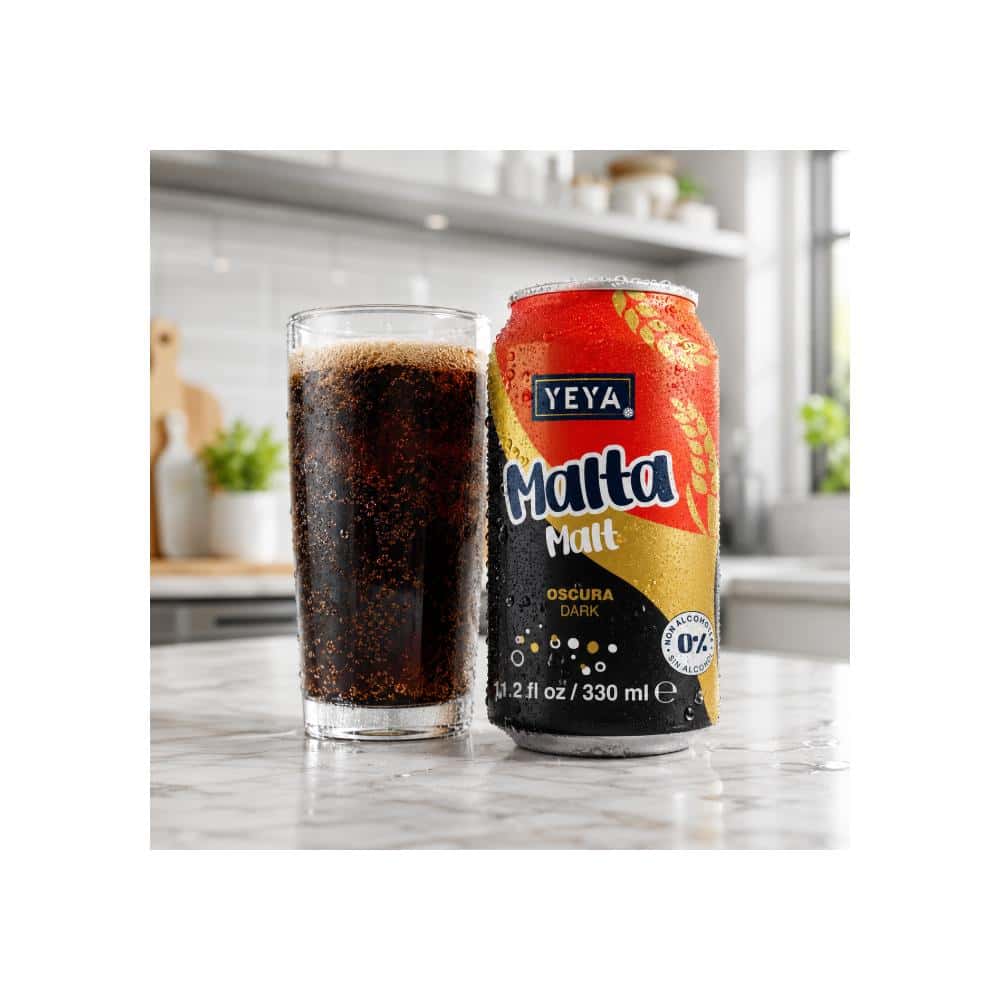 Malta oscura YEYA (330 ml) - Miniatura 5