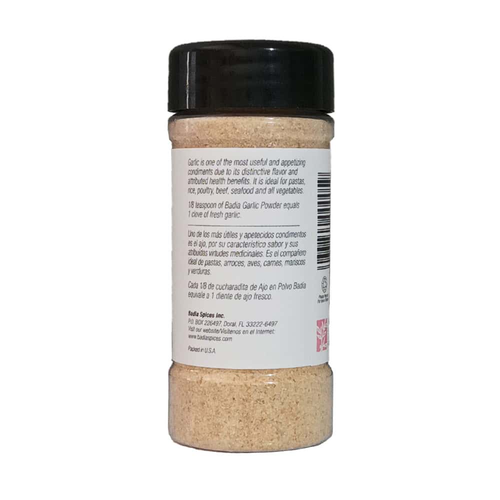 Ajo en polvo Badia (85.05 g / 3 oz) - Miniatura 2