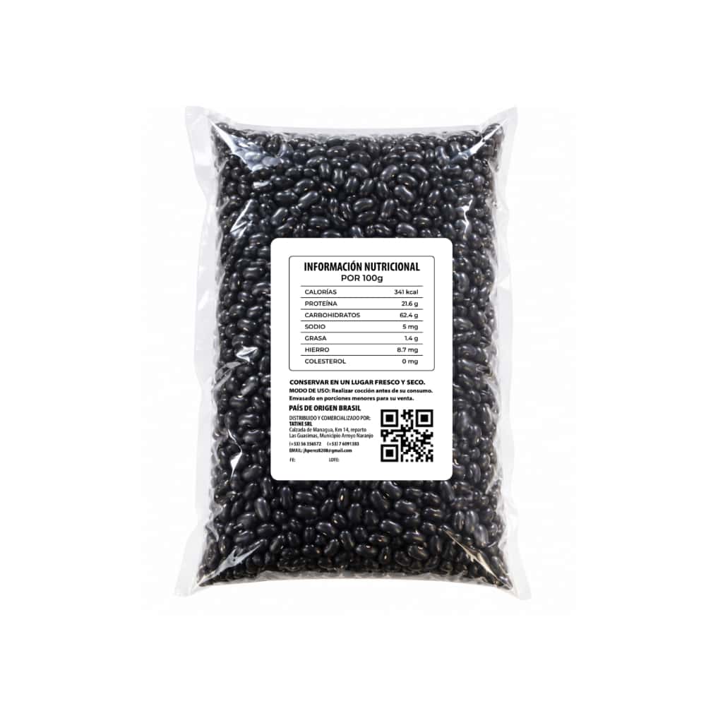 Frijoles negros Tatine (5 x 1.36 kg / 3 lb) - Miniatura 3