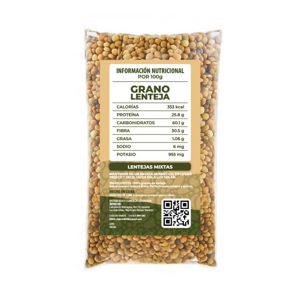 Lentejas Campo Vivo (6 x 500 g / 1.1 lb) - Miniatura 3