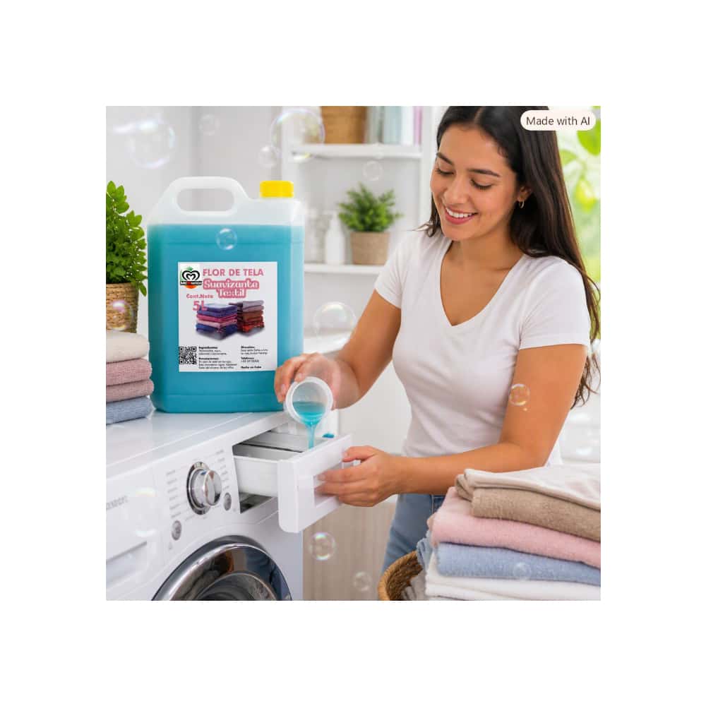 Suavizante textil Flor de Tela McMerlán (5 L) - Miniatura 3