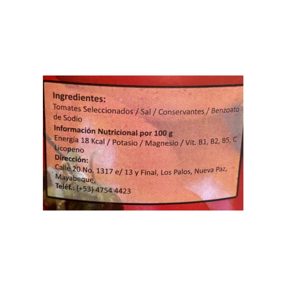 Puré de tomate Los del Pino (3.05 kg / 6.72 lb) - Miniatura 2